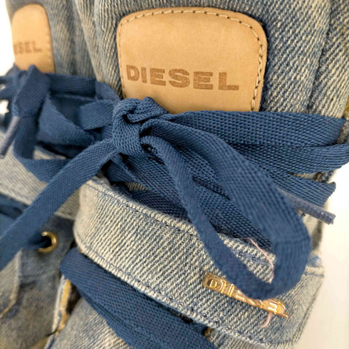 ディーゼル DIESEL デニムハイカットシューズ メンズ 22.5
