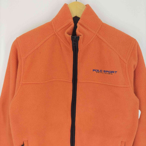 ポロスポーツラルフローレン POLO SPORT RALPH LAUREN ロゴ 刺繍 ジップアップ フリース ジャケット レディース 160