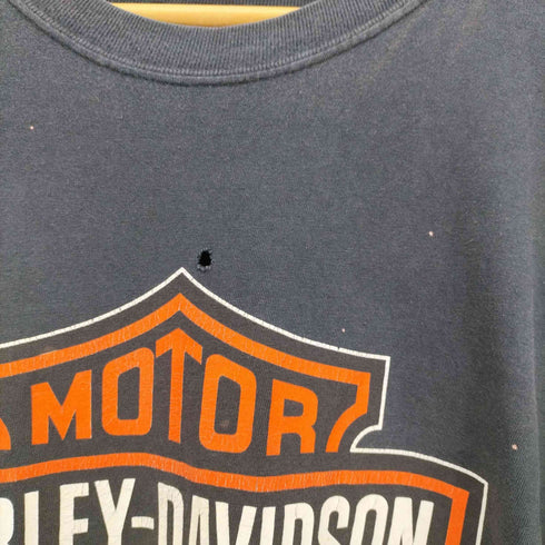 ハーレーダヴィットソン HARLEY DAVIDSON 00S Hanes BEEFYボディ 両面プリント Tシャツ メンズ