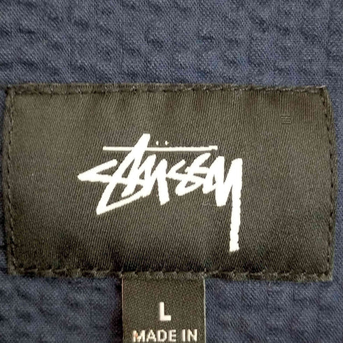 ステューシー Stussy Half Zip Seersucker メンズ import:L