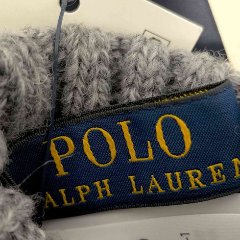 ポロバイラルフローレン Polo by RALPH LAUREN ウール混 ポロベア ハンドウォーマー 手袋 レディース ONE SIZE