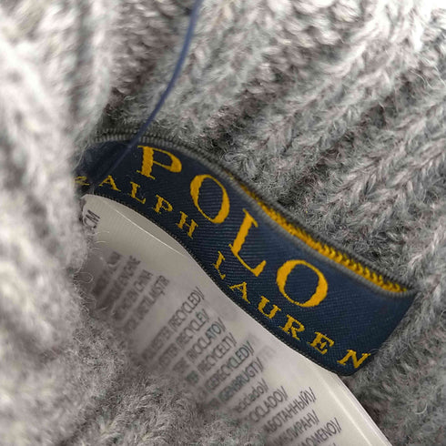 ポロバイラルフローレン Polo by RALPH LAUREN ウール混 ポロベア ハンドウォーマー 手袋 レディース ONE SIZE