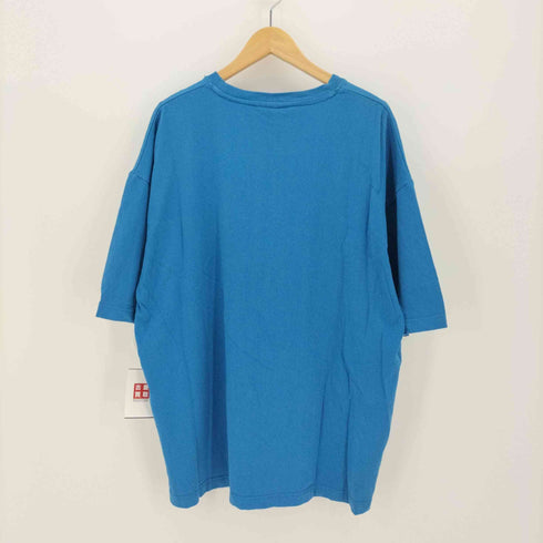 キャラクター刺繍 ビックシルエット Tシャツ メンズ JPN:L