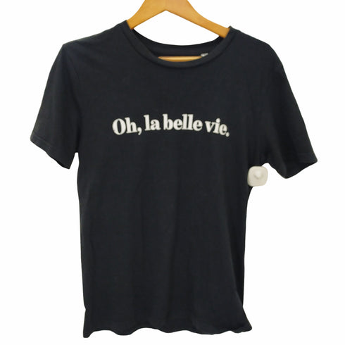 Les Petits Basics oh la belle vieプリントTシャツ レディース S