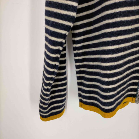 コムデギャルソンシャツ COMME des GARCONS SHIRT hooded zip up border knit sweater ボーダージップアップパーカー メンズ JPN:M