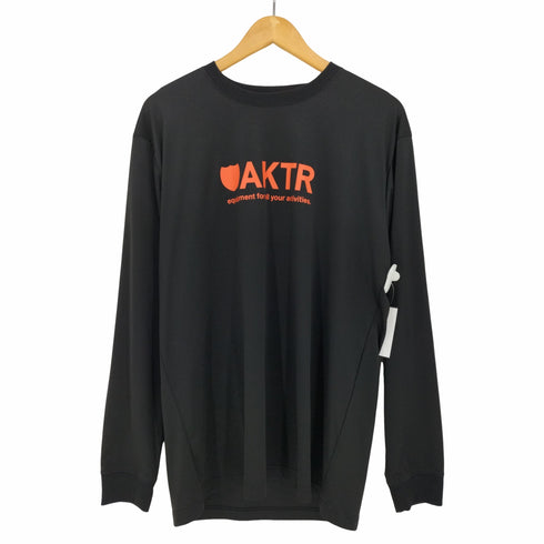 AKTR ロゴプリント L/S Tシャツ メンズ