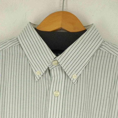 エディーバウアー Eddie Bauer WRINKLE FREE ストライプ L/S シャツ メンズ import:L