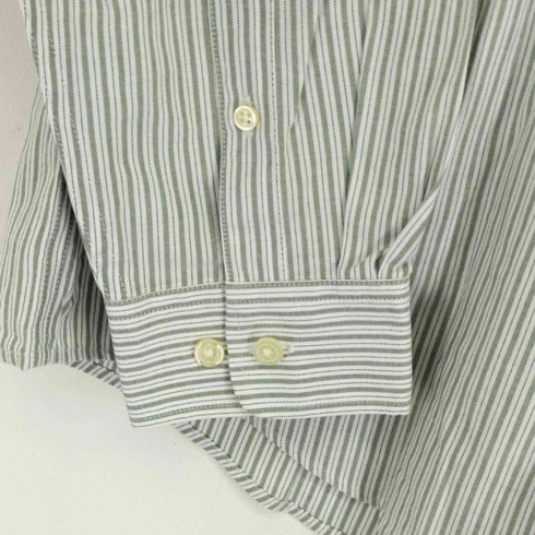 エディーバウアー Eddie Bauer WRINKLE FREE ストライプ L/S シャツ メンズ import:L