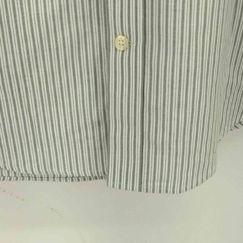 エディーバウアー Eddie Bauer WRINKLE FREE ストライプ L/S シャツ メンズ import:L