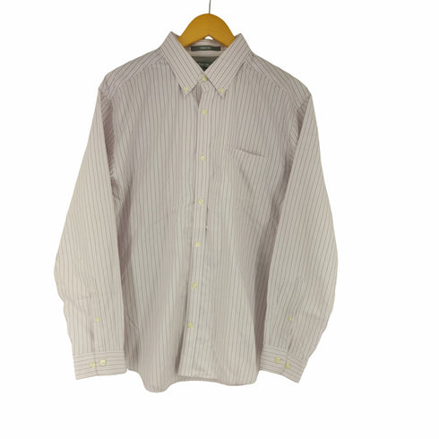 エディーバウアー Eddie Bauer WRINKLE FREE ストライプ L/S シャツ メンズ import:L