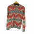デニムアンドサプライ ラルフローレン DENIM & SUPPLY RALPH LAUREN ネイティブ柄 ヘンリーネックコットンニット レディース import:XS