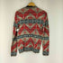 デニムアンドサプライ ラルフローレン DENIM & SUPPLY RALPH LAUREN ネイティブ柄 ヘンリーネックコットンニット レディース import:XS