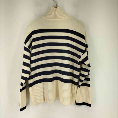 ザラ ZARA STRICKPULLOVER MIT STREIFEN レディース import:M