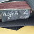 アニエスベー agnes b. PARIS ストライプ L/S シアーシャツ レディース