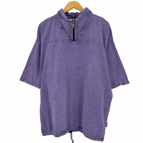 ezze wear 1/4ジップ コットンプルオーバー メンズ import:L