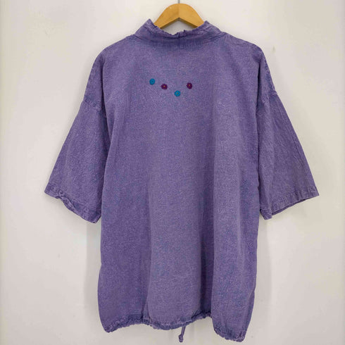 ezze wear 1/4ジップ コットンプルオーバー メンズ import:L