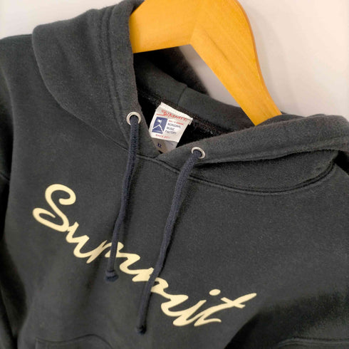 SUMMIT ロゴプリントプルオーバーパーカー メンズ JPN:XL