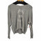 アルマーニエクスチェンジ ARMANI EXCHANGE フロントロゴアンゴラ混Vネックニット レディース JPN:S