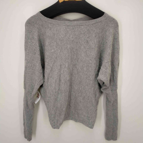 アルマーニエクスチェンジ ARMANI EXCHANGE フロントロゴアンゴラ混Vネックニット レディース JPN:S