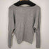 アルマーニエクスチェンジ ARMANI EXCHANGE フロントロゴアンゴラ混Vネックニット レディース JPN:S
