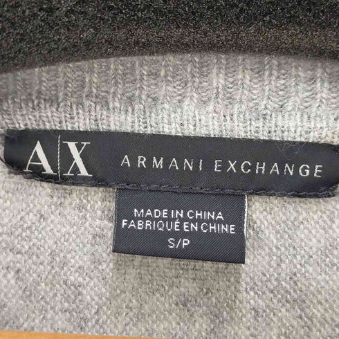 アルマーニエクスチェンジ ARMANI EXCHANGE フロントロゴアンゴラ混Vネックニット レディース JPN:S