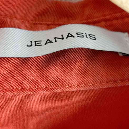 ジーナシス JEANASIS TツイルカバーリングBIGシャツ レディース FREE