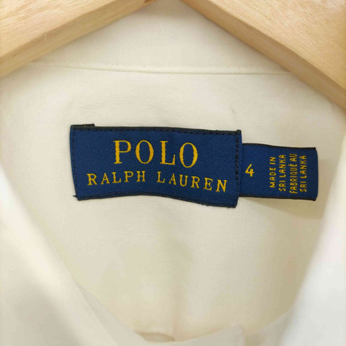 ポロラルフローレン POLO RALPH LAUREN ポニー刺繍 L/S シャツ レディース 4