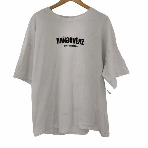 ハングオーバーズ Hangoverz STAY THIRSTYプリント S/S Tシャツ メンズ