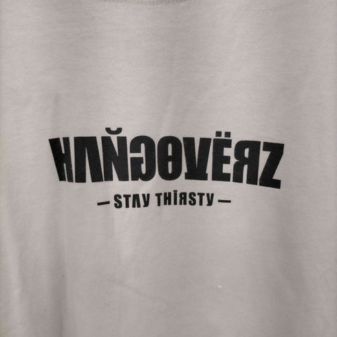 ハングオーバーズ Hangoverz STAY THIRSTYプリント S/S Tシャツ メンズ