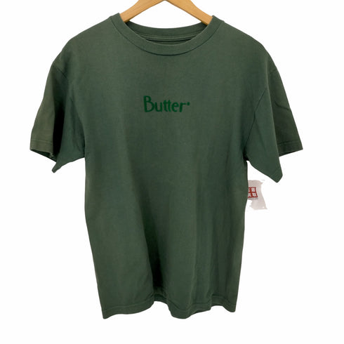 バターグッズ BUTTER GOODS ロゴワッペン S/S Tシャツ メンズ JPN:M