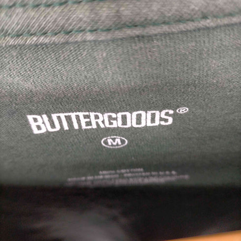 バターグッズ BUTTER GOODS ロゴワッペン S/S Tシャツ メンズ JPN:M