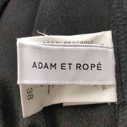 アダムエロペ Adam et Rope サンドステッチローウエストスカート レディース 38