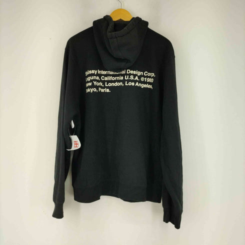ステューシー Stussy 8BALL CORP.HOOD エイトボールコープフード (BLACK) メンズ import:L