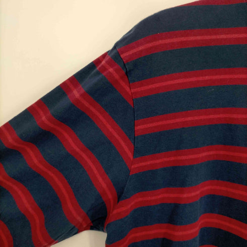 ポーラ POLAR マルチボーダー ロゴ刺繍 L/S カットソー メンズ JPN:L