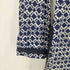 トリーバーチ TORY BURCH 総柄 スリットネック 装飾 シルク ブラウス レディース 2