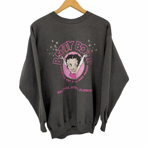 UNIVERSAL STUDIOS 00S USA製 キャラクタープリント L/S スウェット メンズ JPN:M