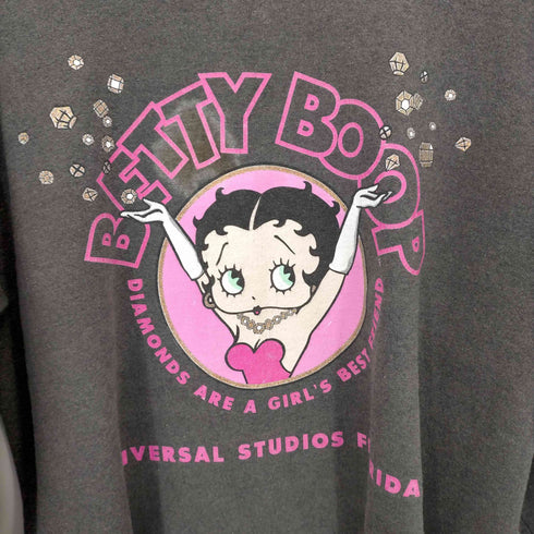 UNIVERSAL STUDIOS 00S USA製 キャラクタープリント L/S スウェット メンズ JPN:M
