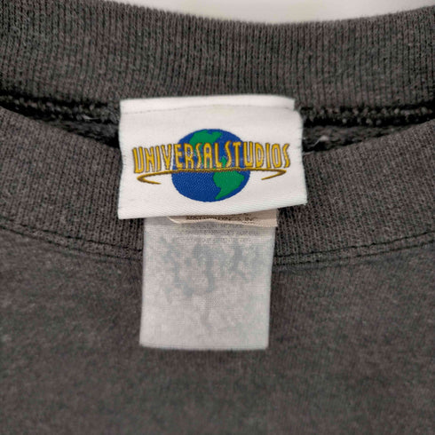 UNIVERSAL STUDIOS 00S USA製 キャラクタープリント L/S スウェット メンズ JPN:M