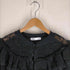 ザラ ZARA KNIT TOP WITH LACE フリル半袖ニット レディース JPN:M