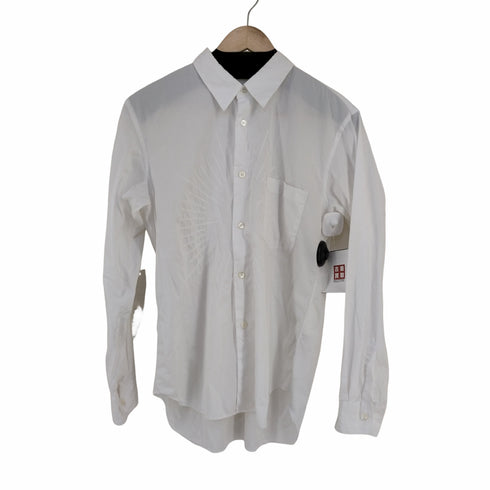 コムデギャルソンオムドゥ COMME des GARCONS HOMME DEUX 19SS フロントデザイン L/Sシャツ メンズ JPN:S