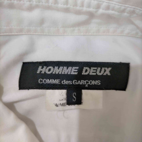 コムデギャルソンオムドゥ COMME des GARCONS HOMME DEUX 19SS フロントデザイン L/Sシャツ メンズ JPN:S