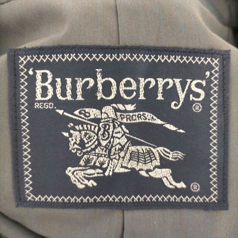 バーバリーズ BURBERRYS 玉虫 ステンカラーコート メンズ 160