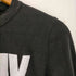 ダナキャランニューヨーク ジーンズ DKNY JEANS ロゴプリント コットン リブニットカットソー レディース M/L