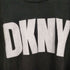 ダナキャランニューヨーク ジーンズ DKNY JEANS ロゴプリント コットン リブニットカットソー レディース M/L