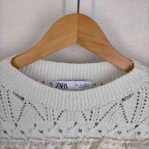 ザラ ZARA フリルニット レディース JPN:L