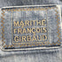 マリテフランソワジルボー MARITHE FRANCOIS GIRBAUD ロゴテープ シャトルパンツ メンズ 36M