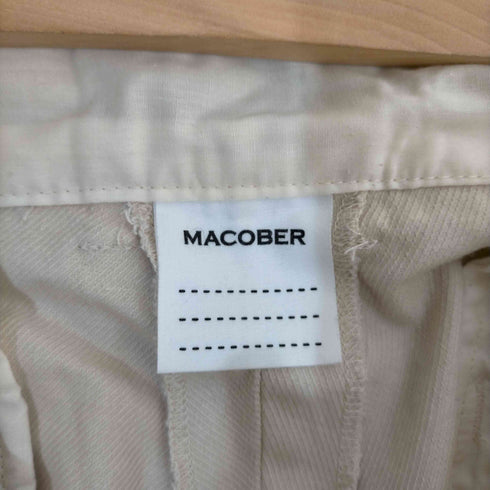 マコバ macober 2タック チノパン メンズ