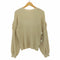トナル TONAL ショルダーレースアップ ニット レディース FREE