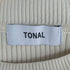 トナル TONAL ショルダーレースアップ ニット レディース FREE