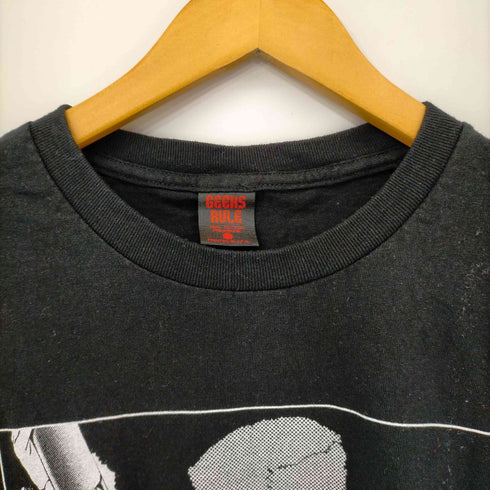 GEEKS RULE SILKSCREEN PRINTING T SHIRT メンズ JPN:XL
